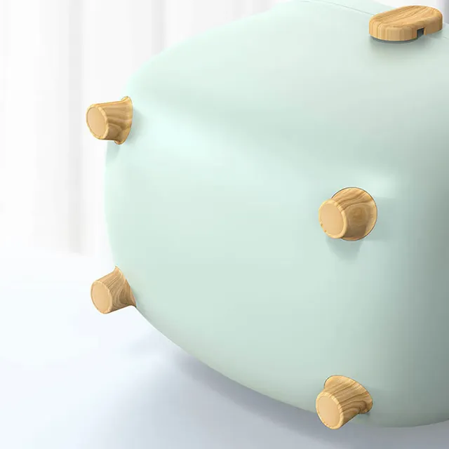 Boîte de rangement de médicaments ovale en plastique – vue 6