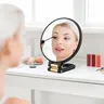 30X Magnifying Hand Held Mirror with Tweezers – vue 5