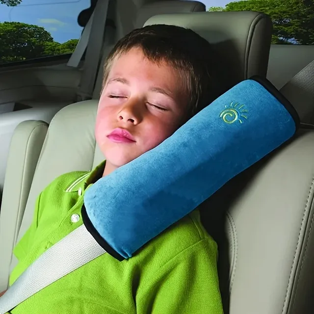 Épaulière ergonomique ceinture sécurité enfants coussin… – vue 6
