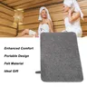Tapis de douche en feutre pour Sauna – vue 2