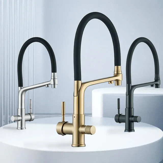 Tuyau flexible extracemballages pour évier de cuisine – vue 4