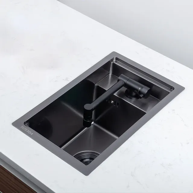Évier cuisine rectangulaire bac unique inoxydable SUS304… – vue 2