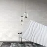 Rénovation murale 3D PVC vague conseil Texture panneau… – vue 2