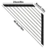 Égouttoir triangulaire pliable acier inoxydable silicone… – vue 6