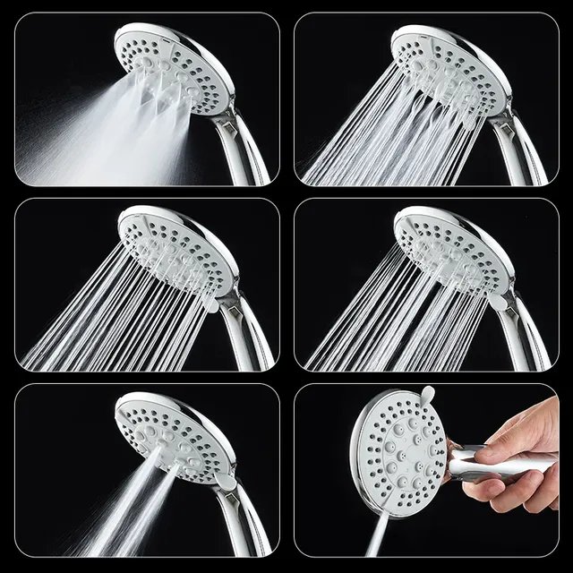 Six Modes de pomme de douche – vue 2