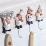 Crochet mural magnétique chef résine acier inoxydable… – vue 2