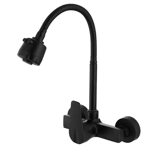 Robinet de cuisine noir/brossé – vue 3