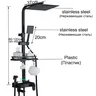 Colonne douche thermostatique murale robinetterie salle… – vue 5
