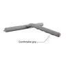 Raclette douche silicone souple compacte noir blanc gris… – vue 3