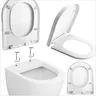 Siège de toilette blanc