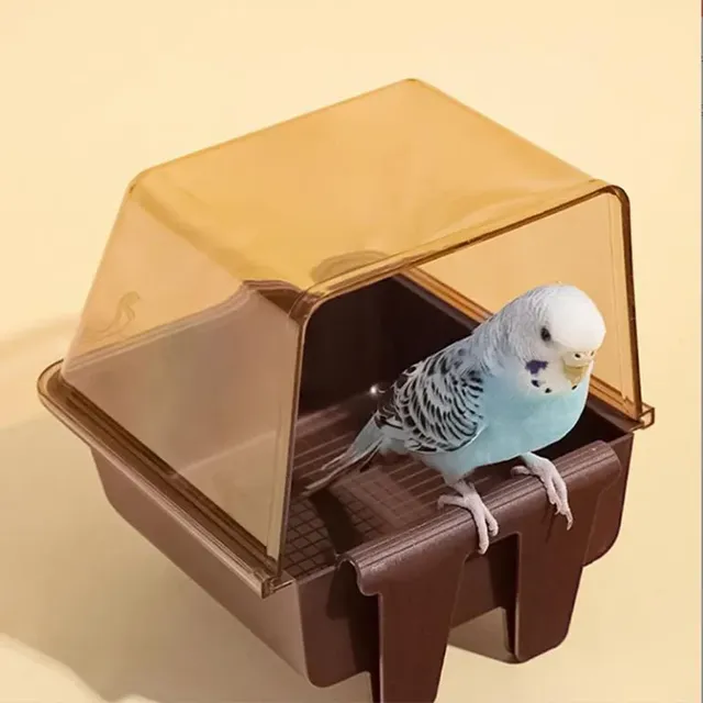 Grande boîte de bain pour oiseaux de compagnie – vue 3