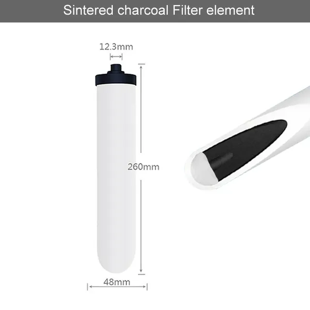 Ensembles d'éléments de filtre de purificateur d'eau de… – vue 2