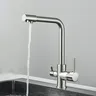Mitigeur cuisine monotrou inoxydable brossé satiné bec… – vue 4