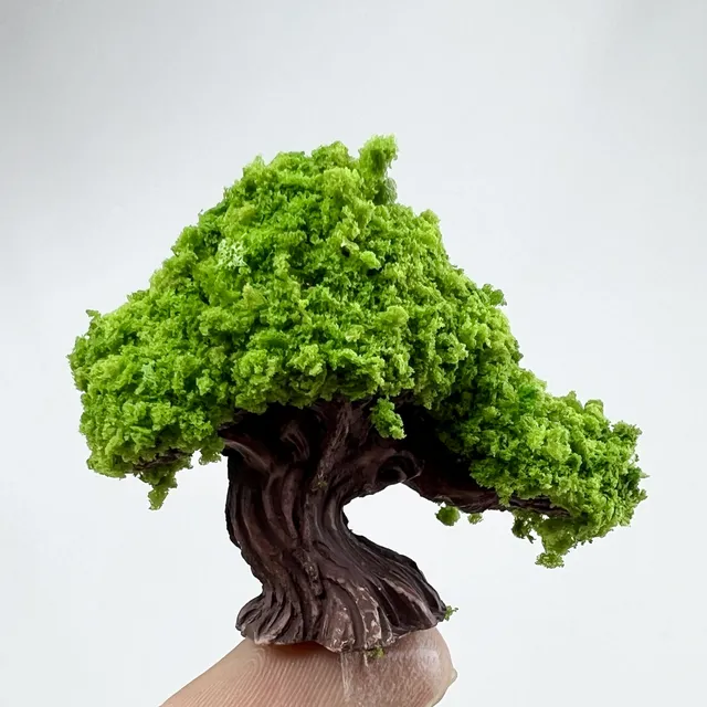 Simulation d'arbre en résine