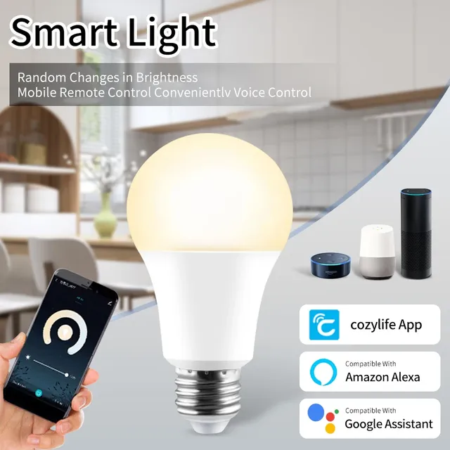 Ampoule LED intelligente 220V 110V – vue 2