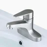 Robinet de salle de bains brossé en acier inoxydable 304 – vue 6