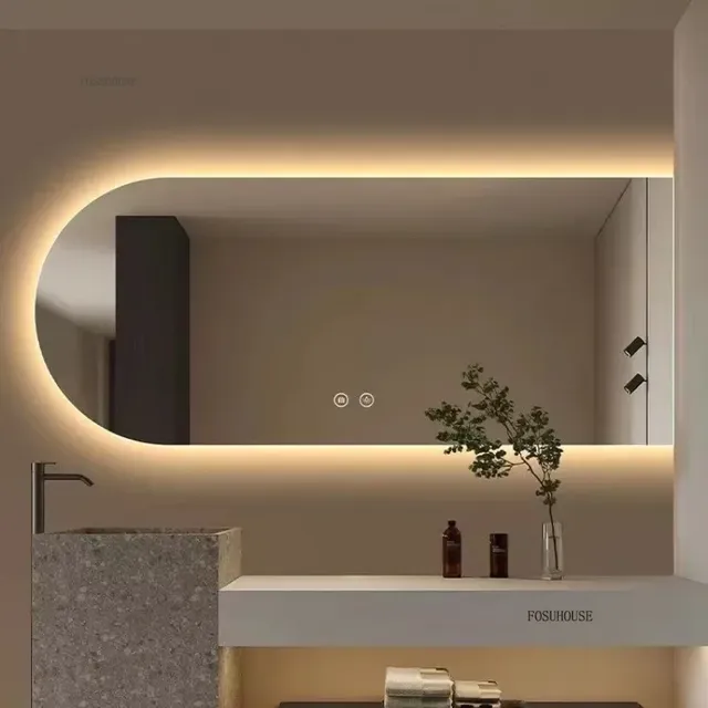 Miroirs de salle de bain modernes pour toilettes