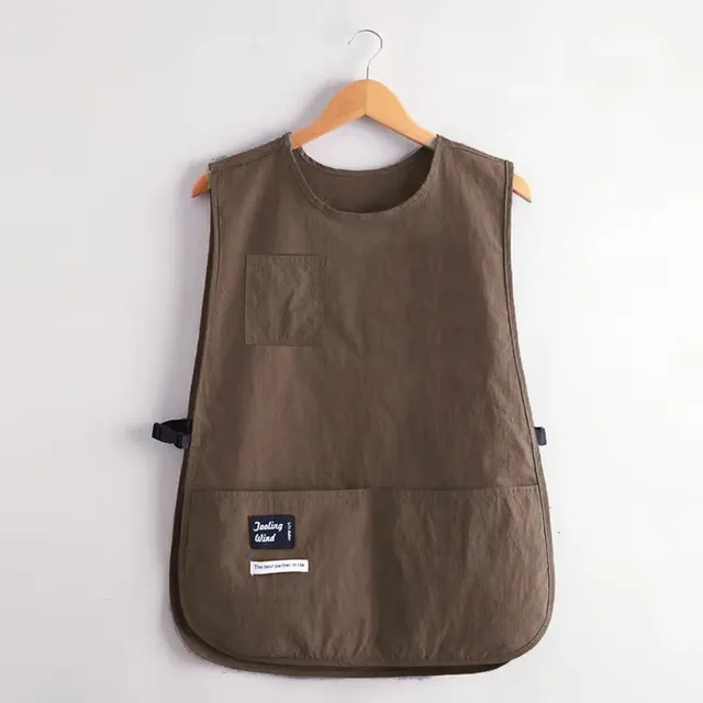 Tablier imperméable résistant taches nylon coupe gilet… – vue 2