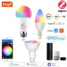 Tuya Smart WiFi Zigbee RGB CCT inda Ampoule LED – vue 3