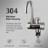 Chauffe-eau électrique instantané 3300W prise ue sous… – vue 4