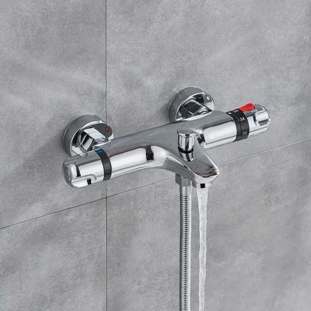 Shinesia robinet de douche thermostatique mitigeur salle… – vue 5