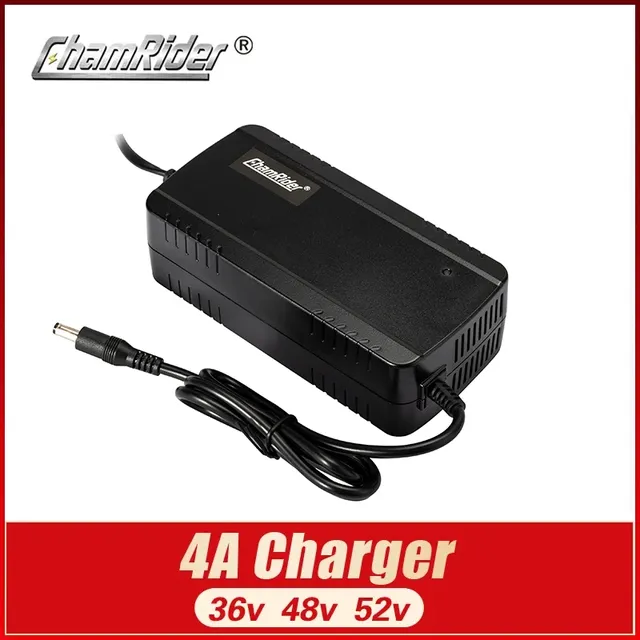 Chamrider 54.6V 4A chargeur de batterie au Lithium 48v… – vue 4