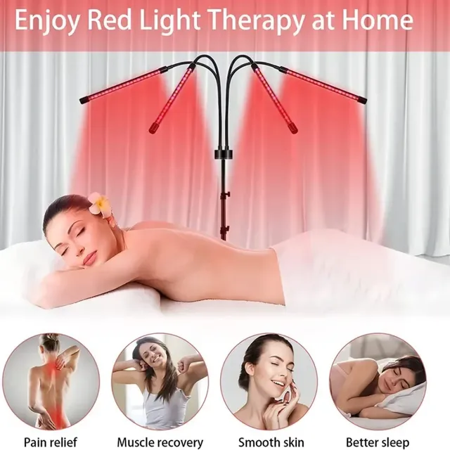 Corps complet visage proche infrarouge lumière Led rouge… – vue 3