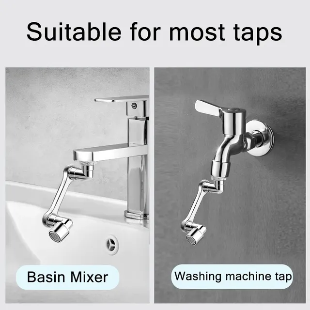 1080 ° Robinet rotatif universel pour lavabo – vue 5