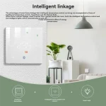 SUNRI-Tuya Wifi maison intelligente chauffage au sol interrupteur intelligent contrôle de la température pour eau/chauffage électrique au sol chaudière à gaz