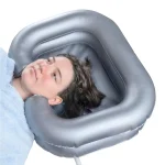 Bassin de shampoing gonflable – Bol de shampoing Portable, baignoire de lavage des cheveux pour dreadlocks et lavage d&rsquo;évier à la maison