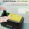 Double distributeur de savon avec porte-éponge – vue 4