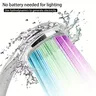 Pommeau douche LED sept couleurs changeant autonome ABS… – vue 3