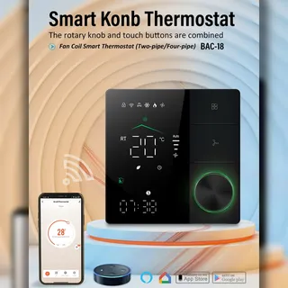 Thermostat intelligent mural connecté wifi écran tactile led…