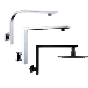 Bras d&rsquo;extension de pommeau de douche en laiton, pièce de rechange murale, pommeau de pluie, tuyau de bain rapide, accessoire de tube de bain