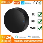 Télécommande IR intelligente WiFi, Mini télécommande universelle IR avec capteur de température et d&rsquo;humidité pour climatiseur TV