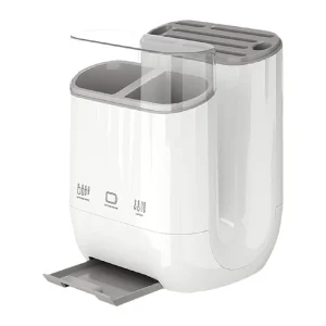 KYCOR-organisateur de cuisine couverts ménagers planche à découper support de rangement avec plateau de récupération comptoir égouttoir ustensiles de cuisine Tube