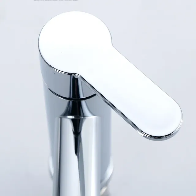 Mitigeur lavabo monocommande acier inoxydable chrome… – vue 4