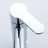 Mitigeur lavabo monocommande acier inoxydable chrome… – vue 4