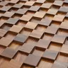 Panneau en bois hexagonal moderne – vue 2