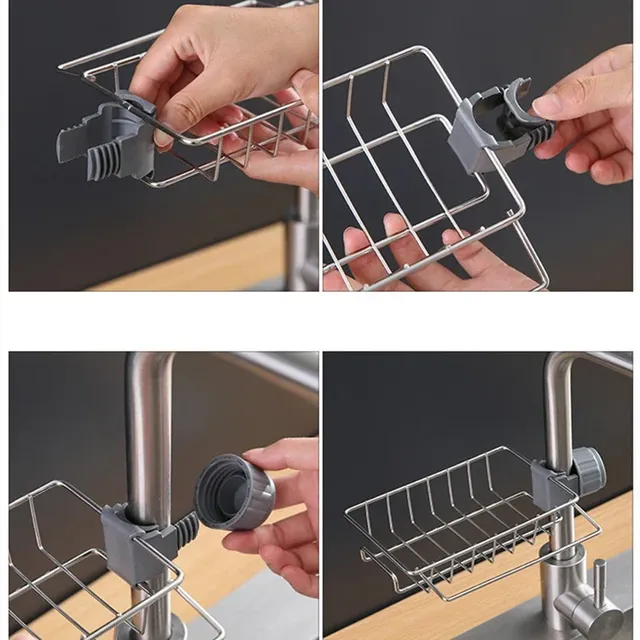 Égouttoir évier acier inoxydable antirouille durable… – vue 4