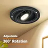 Dimmable LED Downlight 5w 7w 10w encastré plafonnier 360… – vue 2