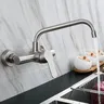 Mélangeur de robinet de cuisine mural en acier… – vue 3