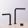 Robinet de salle de bains en or brossé – vue 2