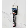 Porte-rasoir en acier inoxydable pour salle de bain – vue 5