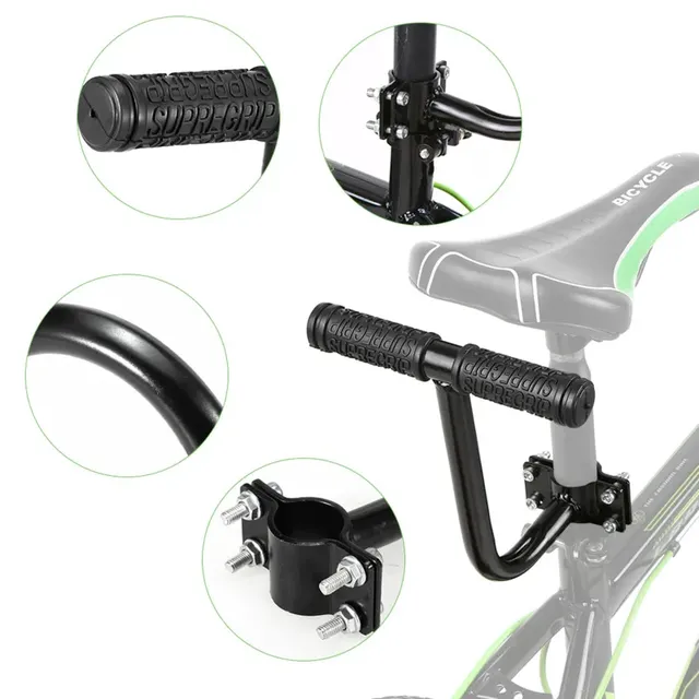 Selle de siège arrière de vélo souple – vue 4
