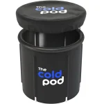 Seau à glace pliant à la maison, seau à glace de bain pour adultes, baignoire à glace pliante portable de thérapie au froid en PVC, baignoire de thérapie post-exercice