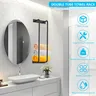Porte-serviettes mural porte-tour de bain pour salle de… – vue 5
