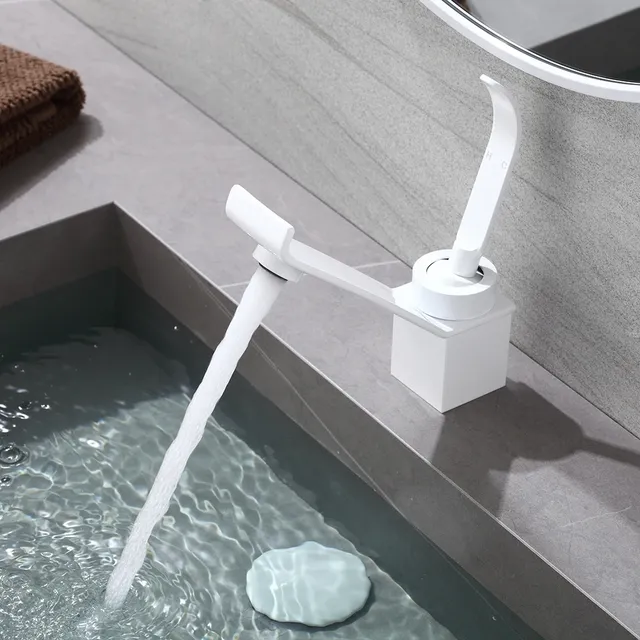 Uythner-Lavabo en laiton chromé noir – vue 5