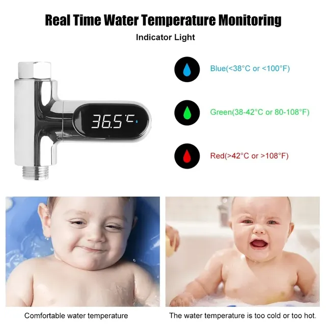 Moniteur de température de l'eau du bain à remous – vue 4