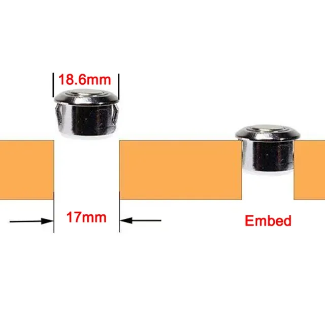 Bouton de capteur tactile LED à intensité variable – vue 2